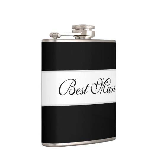Best Man Flask Heupfles (Rechts)
