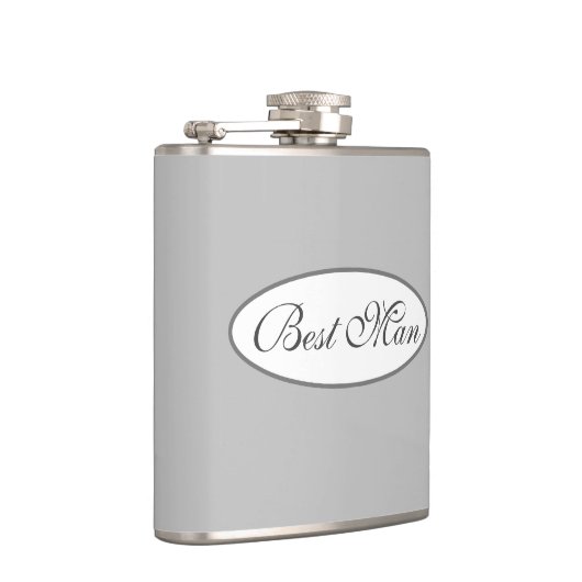Best Man Flask Heupfles (Rechts)