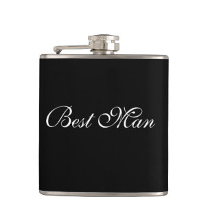Best Man Flask Heupfles