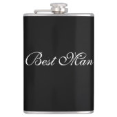 Best Man Flask Heupfles (Voorkant)