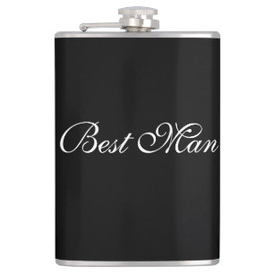 Best Man Flask Heupfles