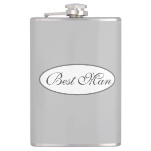 Best Man Flask Heupfles