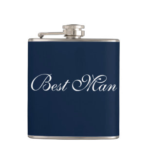 Best Man Flask Heupfles