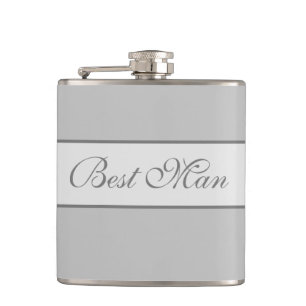 Best Man Flask Heupfles