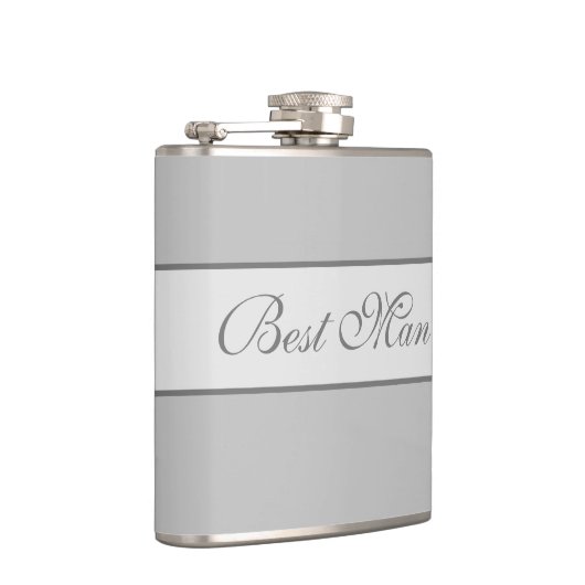 Best Man Flask Heupfles (Rechts)