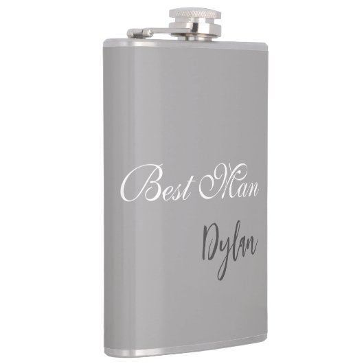 Best Man Flask Heupfles (Rechts)