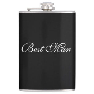 Best Man Flask Heupfles