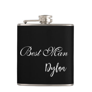 Best Man Flask Heupfles