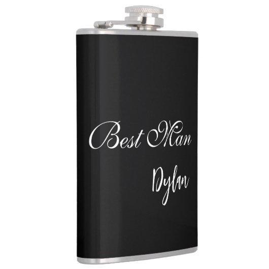 Best Man Flask Heupfles (Rechts)