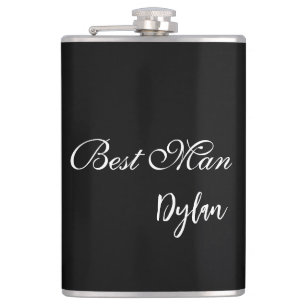 Best Man Flask Heupfles