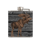 Best Man Flask Moose Heupfles (Achterkant)