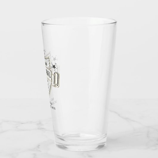 BEST MAN - Gepersonaliseerde Groomsman Gifts PINT  Glas (Links)
