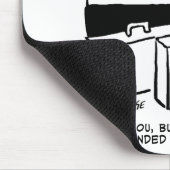 Best Man Gift - Weddenschap met Bride & Groom Muismat (Hoek)