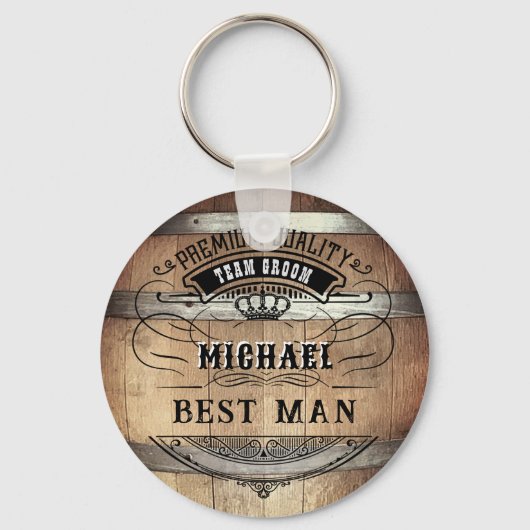 Best Man Gifts Sleutelhanger (Voorkant)