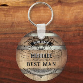 Best Man Gifts Sleutelhanger (Voorkant)