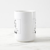 Best Man Groomsman Monogrammed Bow Stropdas Dank j Koffiemok (Center)