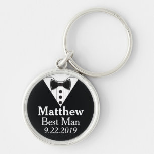 Best Man Groomsmen Wedding Sleutelhanger