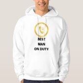 BEST MAN HOODIE (Voorkant)