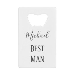 Best Man Keepomwille Creditkaart Flessenopener