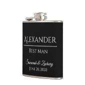 Best Man Liquor Flask Wedding Favor Gift Heupfles (Links)