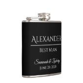 Best Man Liquor Flask Wedding Favor Gift Heupfles (Rechts)