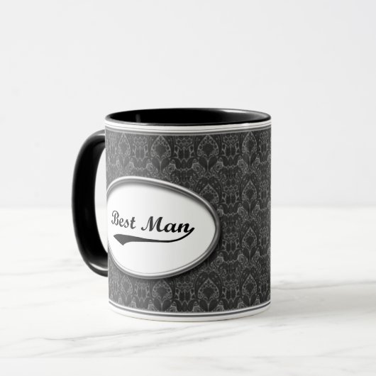 Best Man Mok, persoonlijk Mok (Voorkant links)