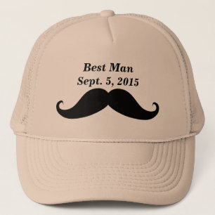 Best Man Mustache Truckers Pet