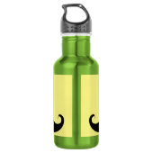 Best Man Mustache Water Bottle Waterfles (Achterkant)