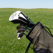 Best Man of Groomsman Invitation Golf Driver Hoesj Golfheadcover (Insitu)