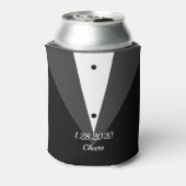 Best Man or Groomsman Invitation Koelbox Blikjeskoeler (Blikje Achterkant)