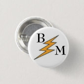 Best Man Pin Ronde Button 3,2 Cm (Voorkant /achterkant)
