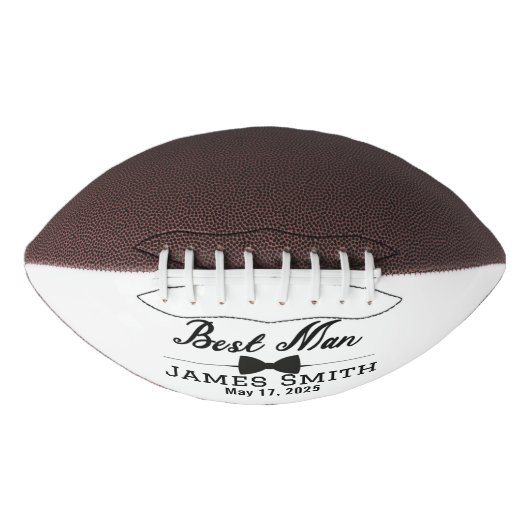 Best Man Proposal Football (Voorkant)