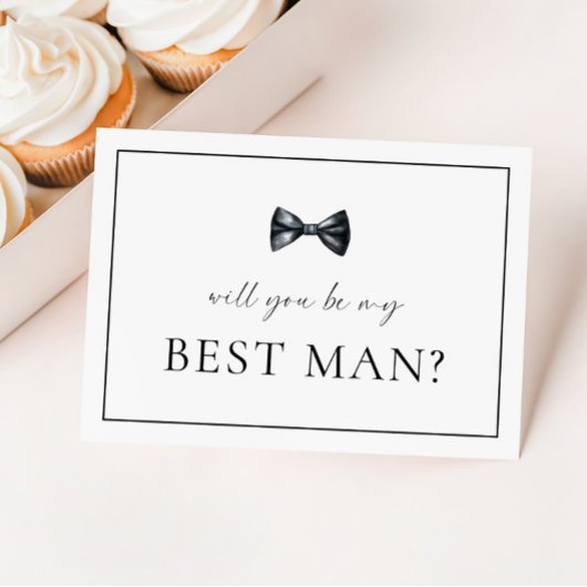Best Man Proposal Kaart