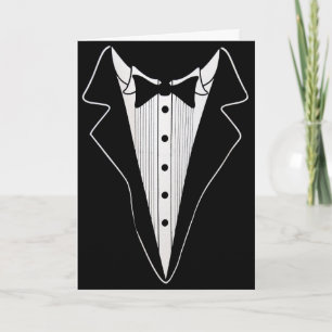 Best Man Request Tuxedo Kaart