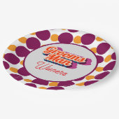 Best Man | Script Style Custom Wedding Papieren Bordje (Gekanteld)