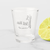 Best Man Shot Glass Shot Glas (Achterkant)