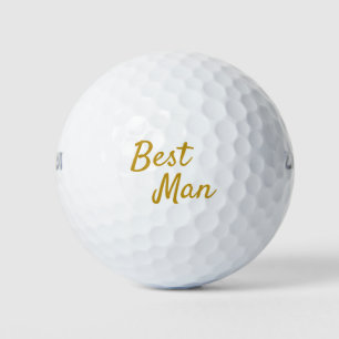 Best Man Souvenir Golfballen