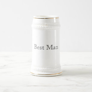 Best Man Stein Bierpul