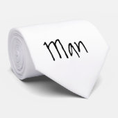 Best Man stropdas (Opgerold)