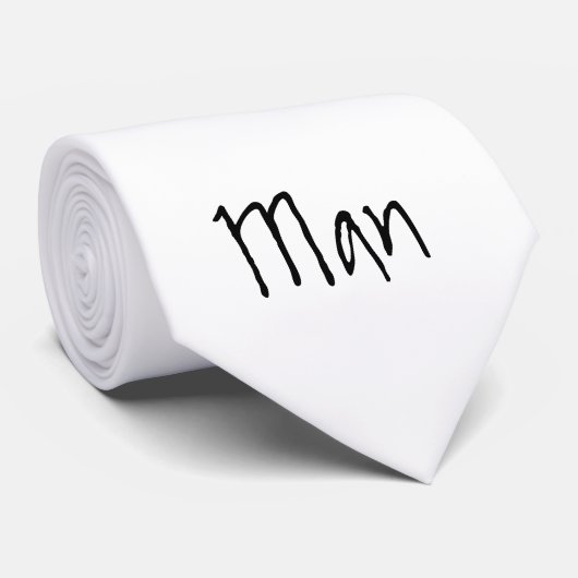 Best Man stropdas (Opgerold)