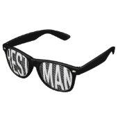 Best Man Swag Party Shades Retro Zonnebril (Gekanteld)