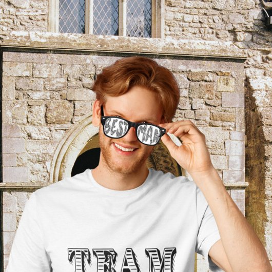 Best Man Swag Party Shades Retro Zonnebril