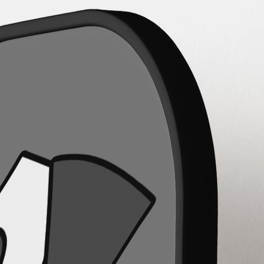 Best Man Tuxedo Pickleball Paddle (Links Detail)