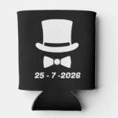 Best Man Wedding Custom  Blikjeskoeler (Achterkant)