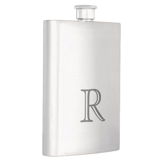 Best Man Wedding Gift Personalized Initial Flacon (Rechts)