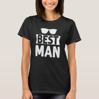 Best Man Wedding Groomsmen  Bridal Bachelor Party  T-shirt