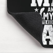 Best Man Wedding Groomsmen Funny Bridal Bachelor P Muismat (Hoek)