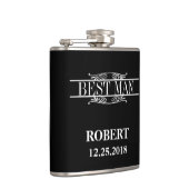 Best Man Wedding Heupfles (Rechts)