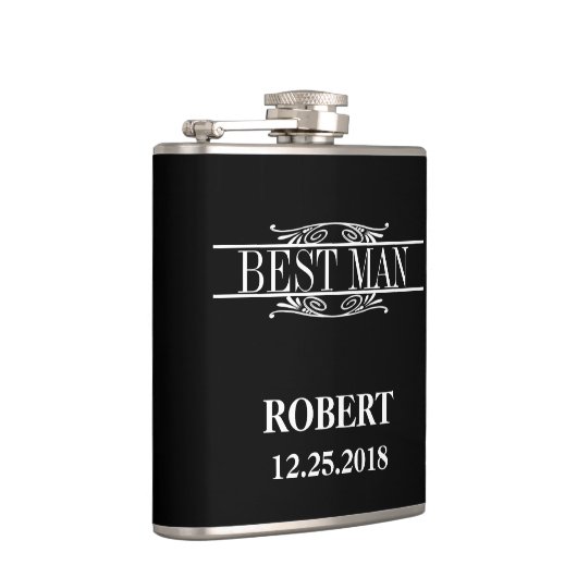 Best Man Wedding Heupfles (Rechts)