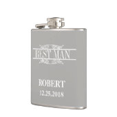 Best Man Wedding Heupfles (Links)
